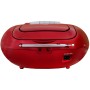 Boombox CD/MP3 DAB+/FM-radio Kassett USB SCD7800RO Röd
