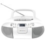 Boombox CD/MP3 DAB+/FM-radio Kassett USB SCD7800WE Vit