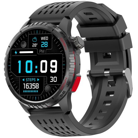 SmartWatch GPS AMOLED Hälsokoll SWG-345B Svart