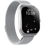Trainerwide Smartwatch Milanese mesh Silver