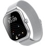 Trainerwide Smartwatch Milanese mesh Silver