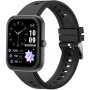 Smartwatch rektangulär AMOLED-display Trainerwatch3 Svart