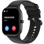 SmartWatch 2,04" AMOLED Hälsokoll  SWC-187B Svart 