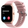 SmartWatch 2,04" AMOLED Hälsokoll SWC-187RO Rosa