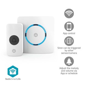 Nedis SmartLife Ringklocka WIFIDB11CWT