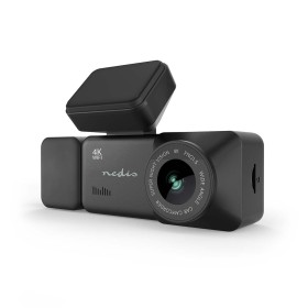 Nedis Bilkamera 4K Wi-Fi GPS med kabinkamera DCAMG4326BK