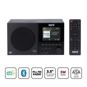 Imperial DABMAN-120BK DAB+/FM mono Radio med Bluetooth®, USB och ASA-f