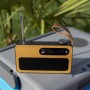 Lenco PDR040BAMBOOBK Bärbar DAB+/ FM-radio med Bluetooth® Bamboo Black