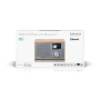 Lenco DAR-017WH DAB+/FM-radio med Bluetooth | Hauks