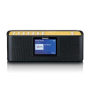 Lenco PDR-045BK DAB/FM med 2,4" färgdisplay Bluetooth® uppladdningsbar