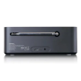 Lenco PDR-045BK DAB/FM med 2,4" färgdisplay Bluetooth® uppladdningsbar