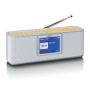 Lenco PDR-046GY DAB/FM med 2,4" färgdisplay Bluetooth® uppladdningsbar