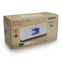 Lenco PDR-046GY DAB/FM med 2,4" färgdisplay Bluetooth® uppladdningsbar