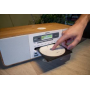 Lenco DAR-251WDWH Stereo DAB+/FM-radio, CD, 2 USB, Bluetooth®, QI och 
