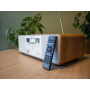 Lenco DAR-251WDWH Stereo DAB+/FM-radio, CD, 2 USB, Bluetooth®, QI och 