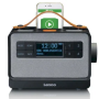 Lenco PDR-065BK Bärbar FM/DAB+ radio med stora knappar och "Easy Mode"