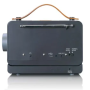 Lenco PDR-065BK Bärbar FM/DAB+ radio med stora knappar och "Easy Mode"