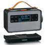 Lenco PDR-065BK Bärbar FM/DAB+ radio med stora knappar och "Easy Mode"