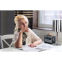 Lenco PDR-065BK Bärbar FM/DAB+ radio med stora knappar och "Easy Mode"