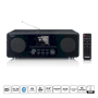 Lenco DAR-061BK DAB+ FM-radio med CD MP3-spelare Bluetooth® Svart