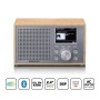 Lenco DAR-017WH DAB+/FM-radio med Bluetooth | Hauks