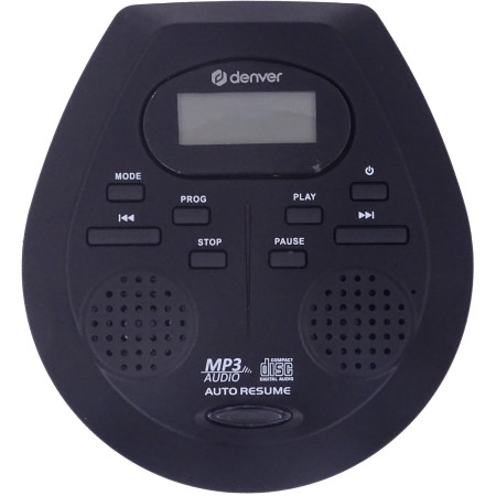 CD-spelare Bärbar Inbyggda högtalare DMP-395B Svart