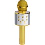 Karaoke-mikrofon Bluetooth Inbyggd högtalare KMS-20GO Guld