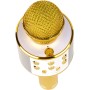 Karaoke-mikrofon Bluetooth Inbyggd högtalare KMS-20GO Guld
