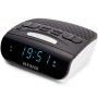 Klockradio med dubbla alarm