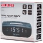 Klockradio med dubbla alarm