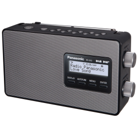 Radio FM DAB+ LCD-skärm RF-D10EG-K Svart