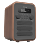 Radio FM DAB+ Bluetooth DAB-48GR Trä/Grafitgrå