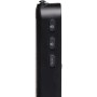 Radio FM DAB+ Fick-format Laddbart batteri DAH-126 Svart