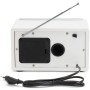 Radio FM AM AUX Analog inställning TR-63W Vit