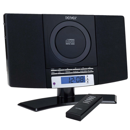 Musik-anläggning Radio FM CD Upphängningsbar MC-5220B Svart