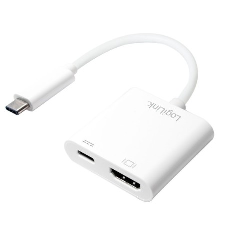 USB-C till HDMI + USB-C Adapt