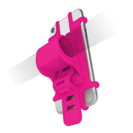 Mobilhållare för cykel/e-scooter/barnvagn Rosa