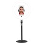 Ring light för smartphone Ø25cm m bordsstativ