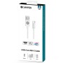 USB-A till USB-C Kabel 1m Vit