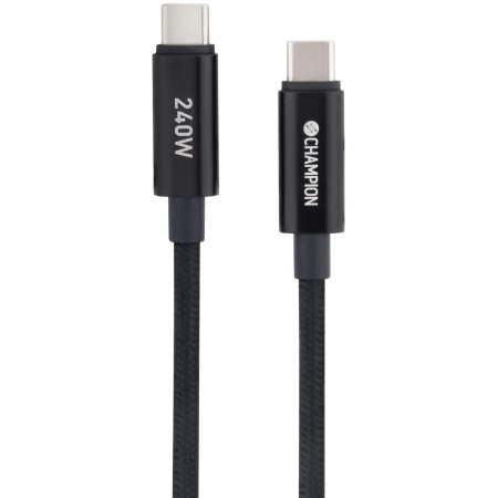 USB-C Kabel 240W 2m Svart