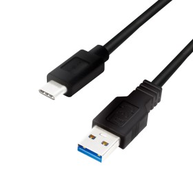 USB-A till USB-C Kabel 15W 1,5m Svart