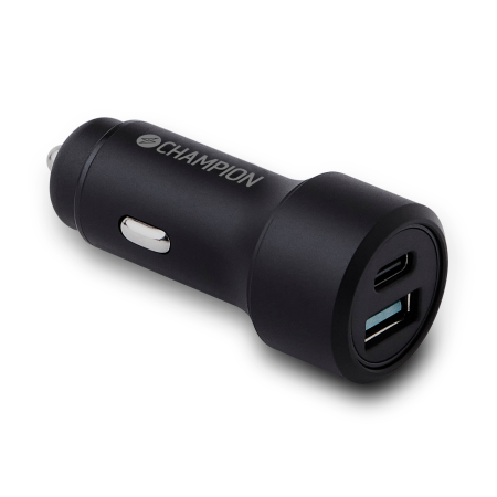 Billaddare 43W 2-port QC/PD Svar