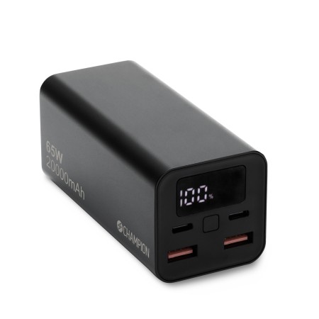 PowerBank 20.000 mAh 65W PD Svart