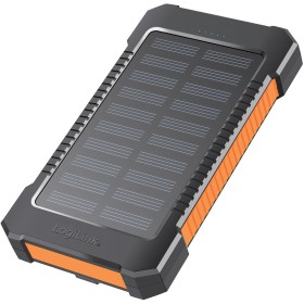 PowerBank 6.000 mAh 10W Solcell Svart/Orange3