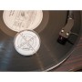 Professionellt 12-i-1-set med skivspelartillbehör och deluxe LP-rengöringskit Silver