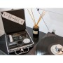 Professionellt 12-i-1-set med skivspelartillbehör och deluxe LP-rengöringskit Silver