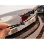 Professionellt 12-i-1-set med skivspelartillbehör och deluxe LP-rengöringskit Silver