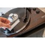 Professionellt 12-i-1-set med skivspelartillbehör och deluxe LP-rengöringskit Silver