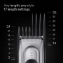 Hårklippare Series 7 +5 Stylingverktyg HC 7590 Black / Spc Grey