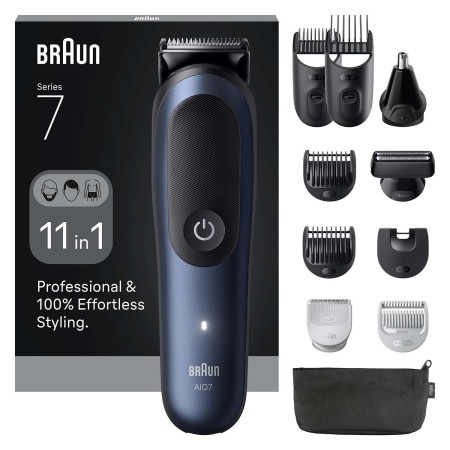 All-in-One Series 7 11in1 Grooming Kit Styler 7540 Black / Deep Blue